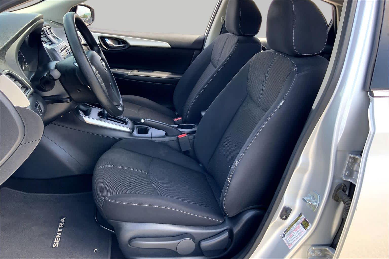 2017 Nissan Sentra S Brilliant Silver at AutoNation USA Katy