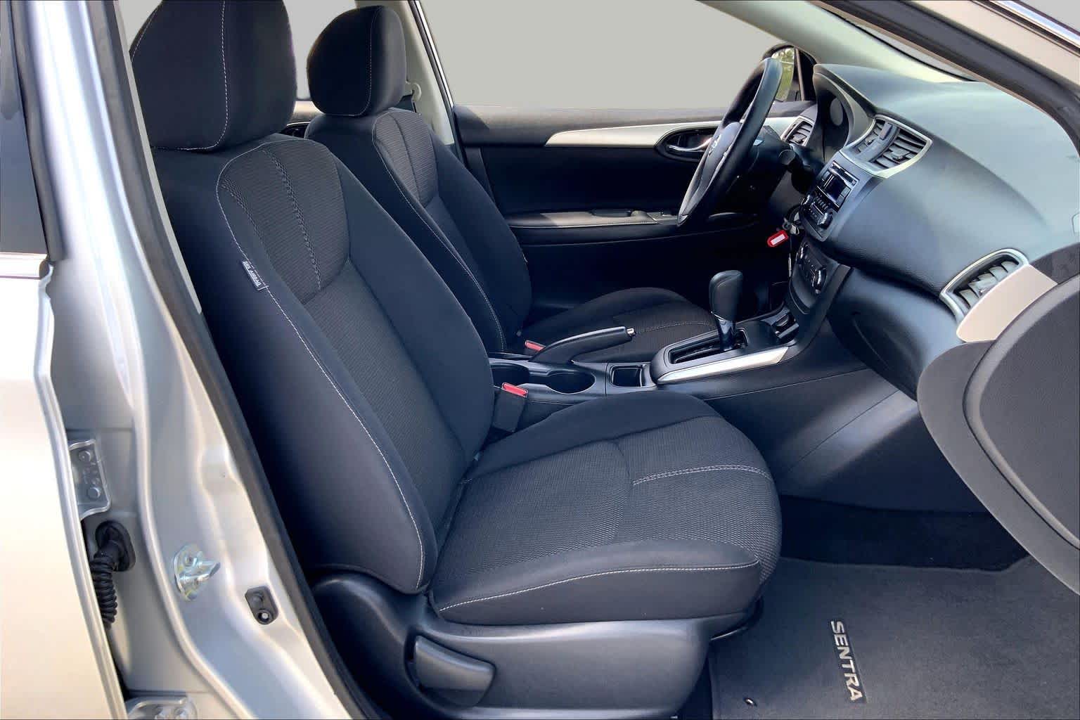 2017 Nissan Sentra S Brilliant Silver at AutoNation USA Katy