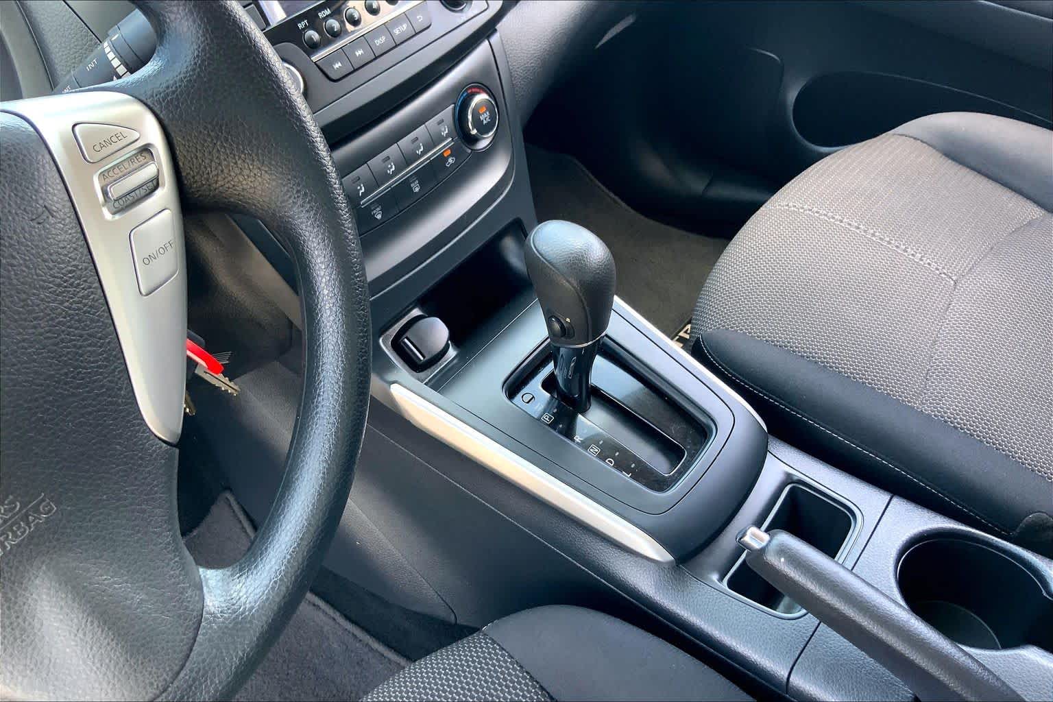 2017 Nissan Sentra S Brilliant Silver at AutoNation USA Katy