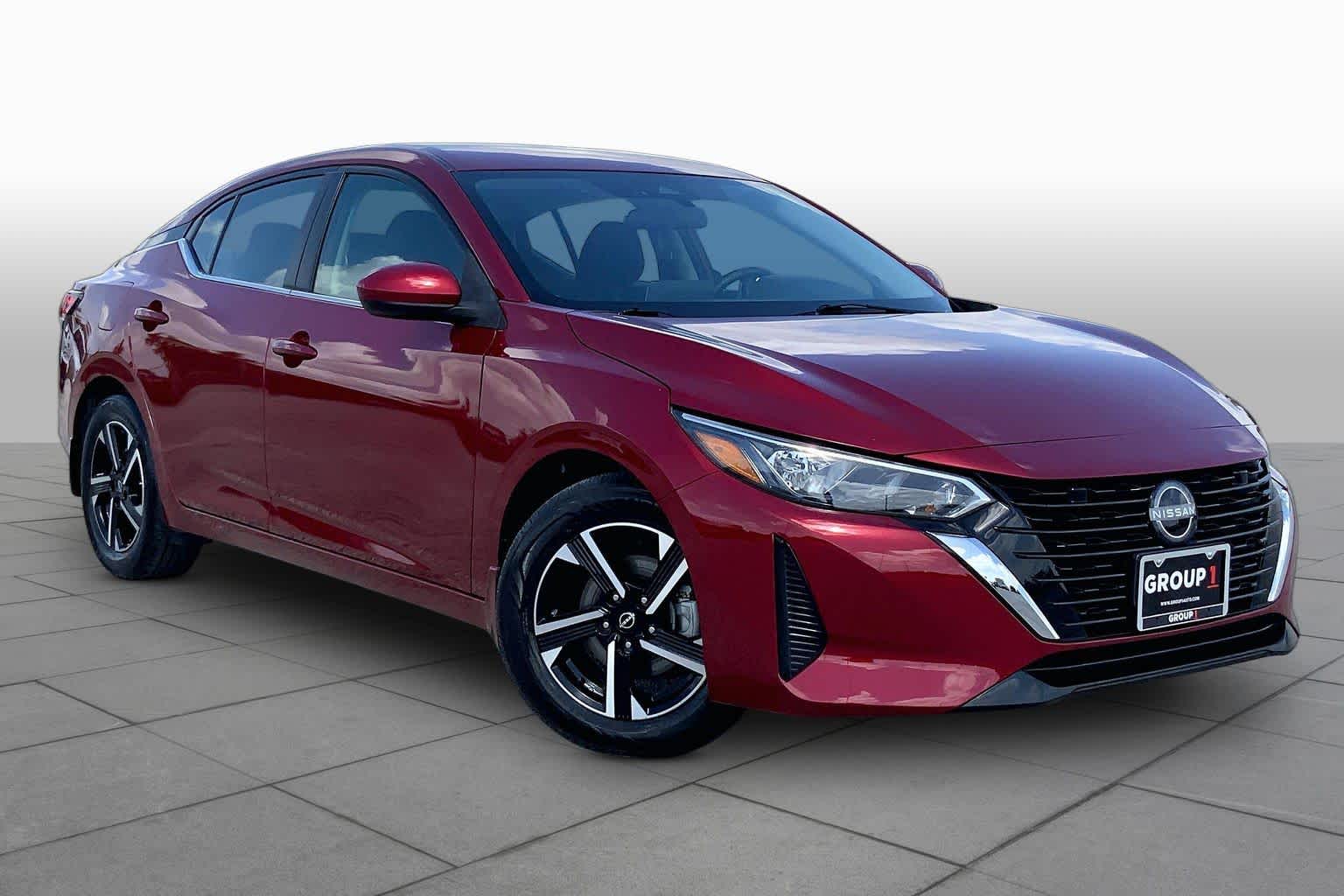 2024 Nissan Sentra SV Scarlet Ember Tintcoat at HGreg Houston