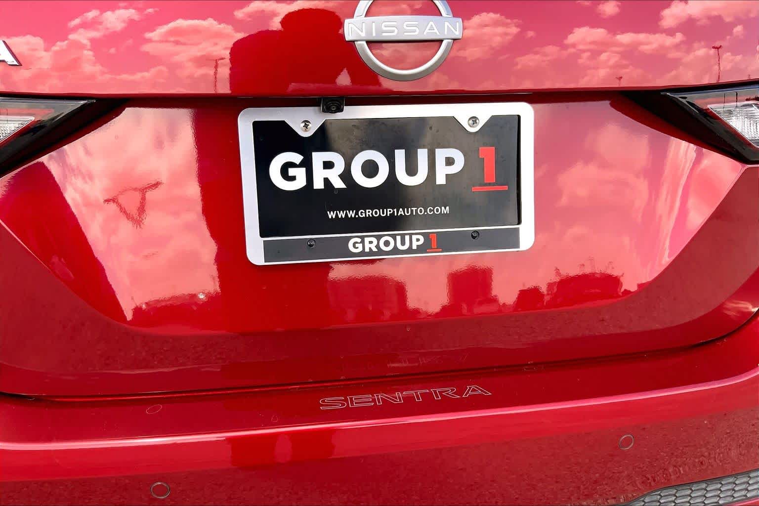 2024 Nissan Sentra SV Scarlet Ember Tintcoat at HGreg Houston
