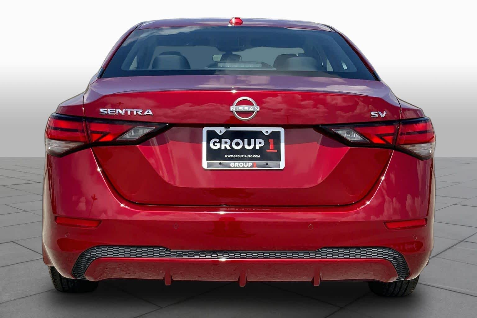 2024 Nissan Sentra SV Scarlet Ember Tintcoat at HGreg Houston