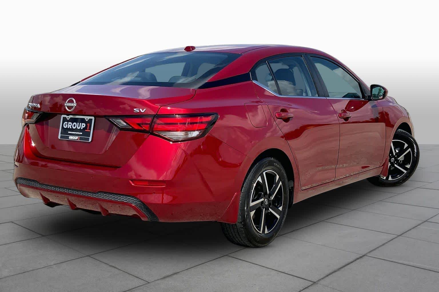 2024 Nissan Sentra SV Scarlet Ember Tintcoat at HGreg Houston