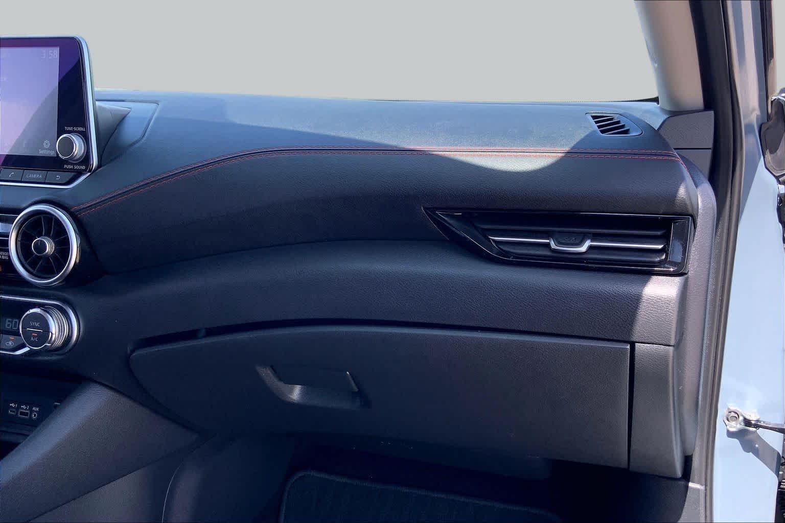 2024 Nissan Sentra SR Atlantic Gray Metallic/Super Black at Tomball Ford