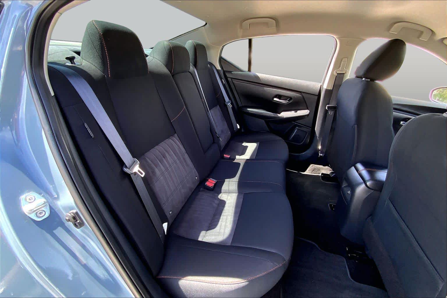 2024 Nissan Sentra SR Atlantic Gray Metallic/Super Black at Tomball Ford