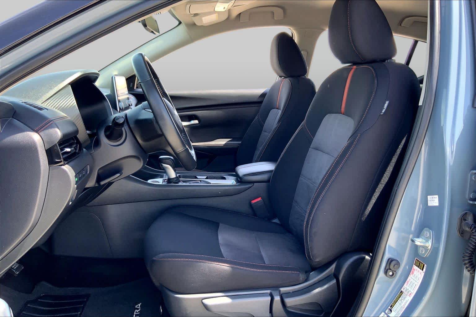 2024 Nissan Sentra SR Atlantic Gray Metallic/Super Black at Tomball Ford