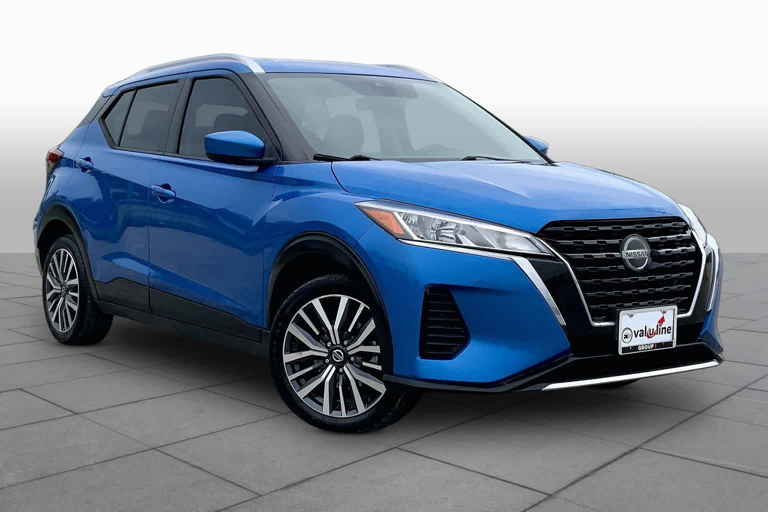 2021 Nissan Kicks SV ELECTRIC BLUE M at Sterling McCall Nissan