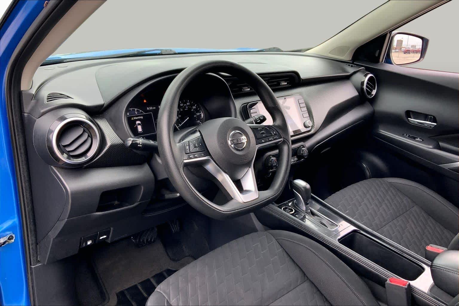 2021 Nissan Kicks SV ELECTRIC BLUE M at Sterling McCall Nissan
