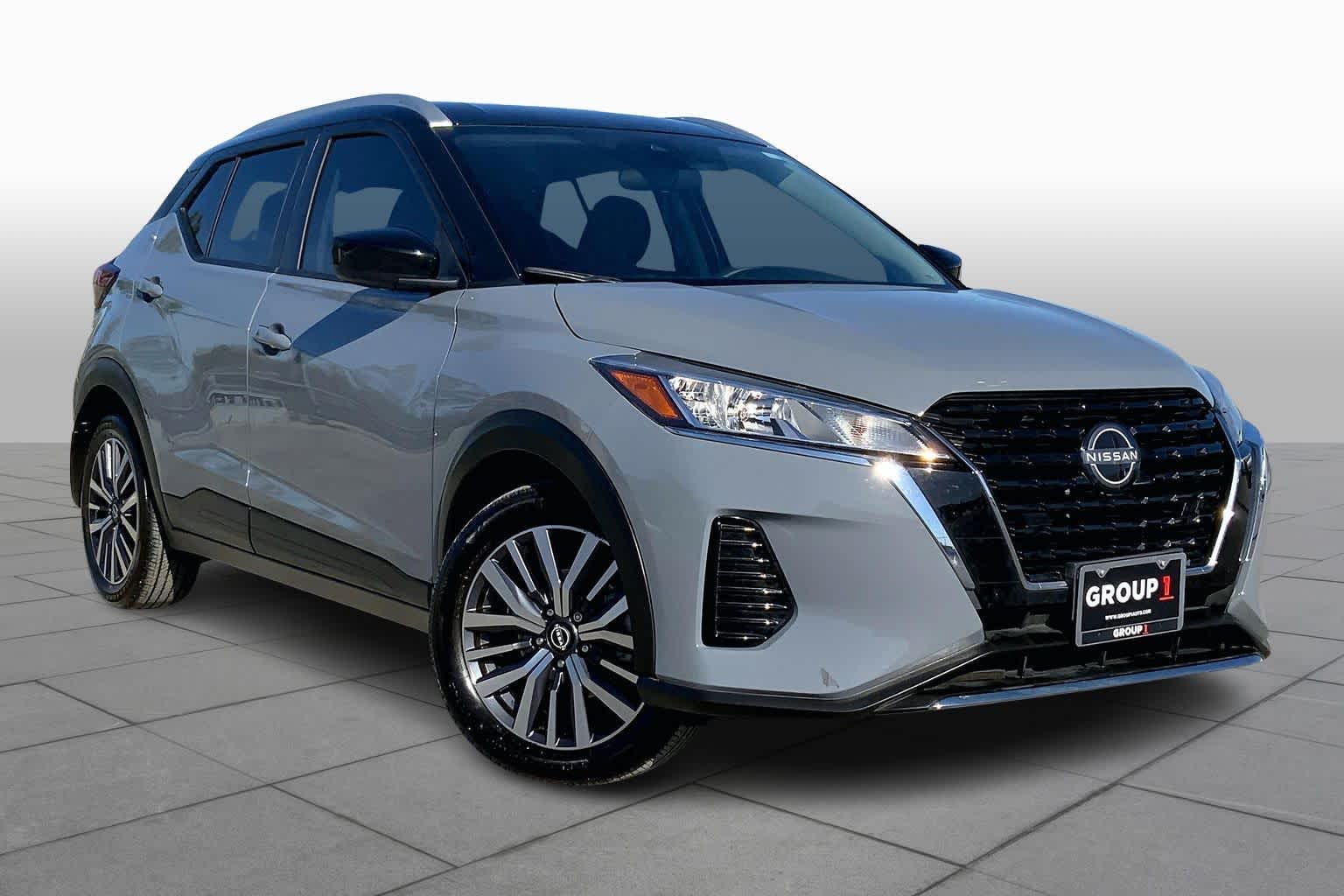 2023 Nissan Kicks SV Gray/Super Black at AutoNation Chevrolet Gulf Fwy