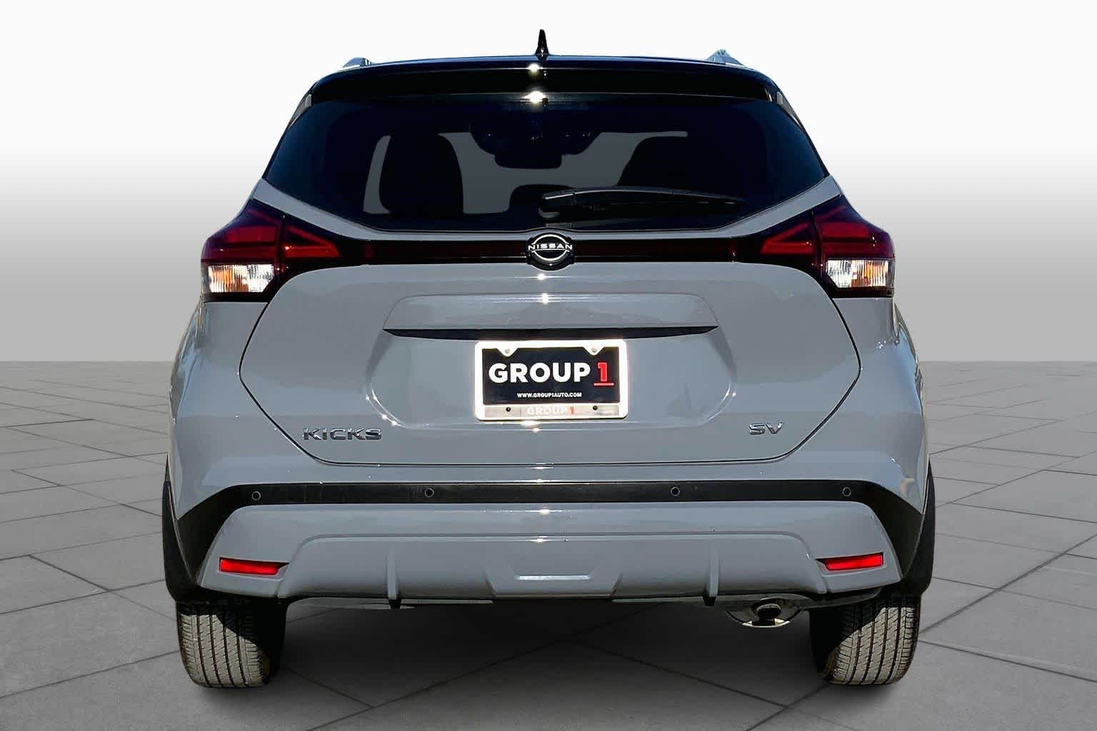 2023 Nissan Kicks SV Gray/Super Black at AutoNation Chevrolet Gulf Fwy