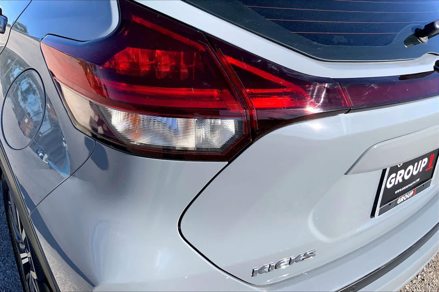 2023 Nissan Kicks SV Gray/Super Black at AutoNation Chevrolet Gulf Fwy