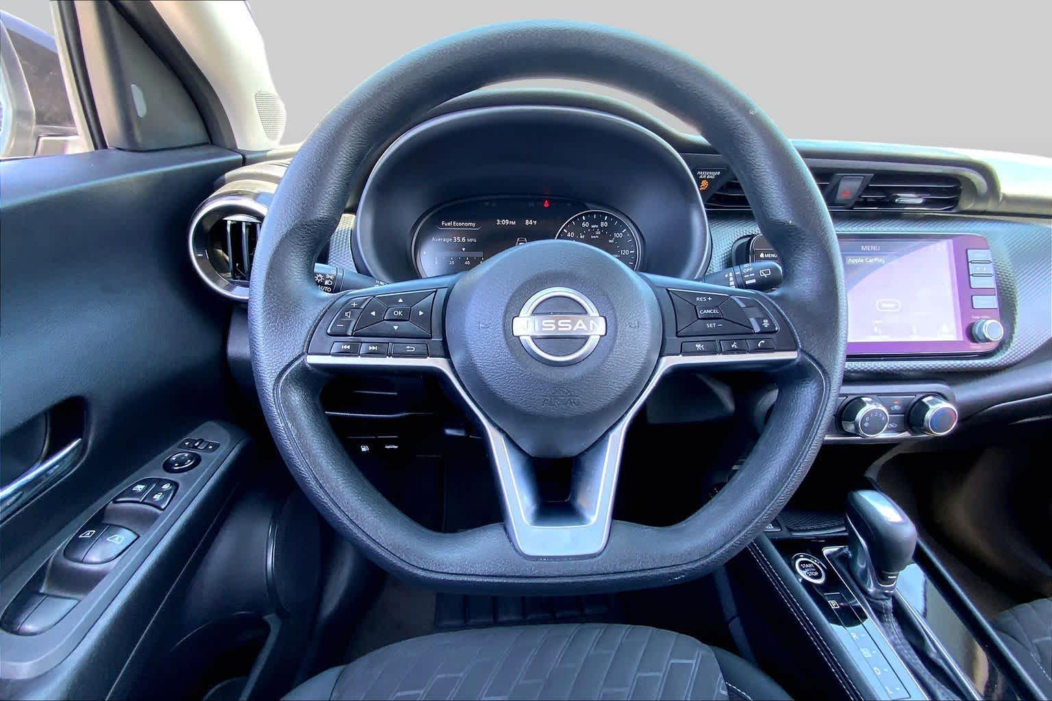 2023 Nissan Kicks SV Gray/Super Black at AutoNation Chrysler Jeep Dodge Ram Spring