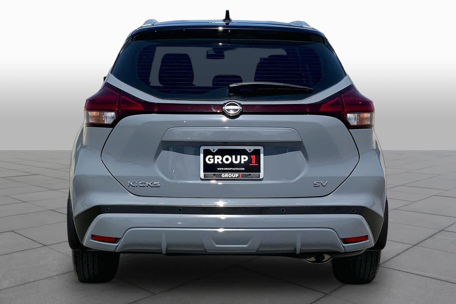 2023 Nissan Kicks SV Gray/Super Black at AutoNation Chrysler Jeep Dodge Ram Spring