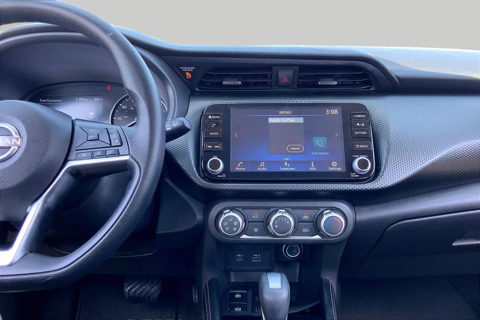 2023 Nissan Kicks SV Gray/Super Black at AutoNation Chrysler Jeep Dodge Ram Spring