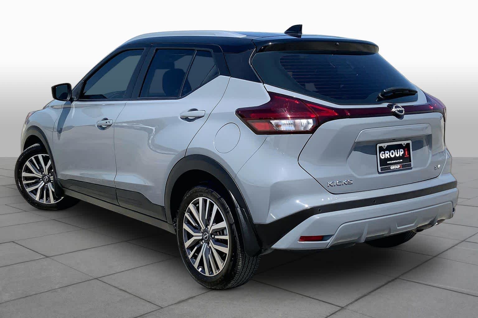 2023 Nissan Kicks SV Gray/Super Black at AutoNation Chrysler Jeep Dodge Ram Spring