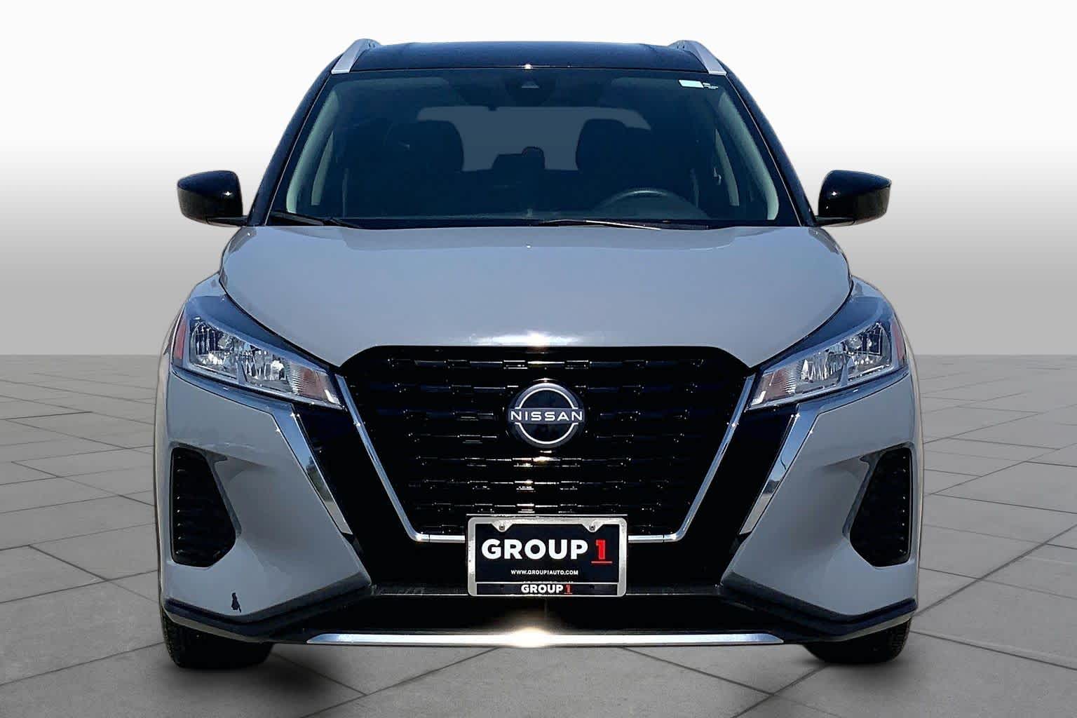 2023 Nissan Kicks SV Gray/Super Black at AutoNation Chrysler Jeep Dodge Ram Spring