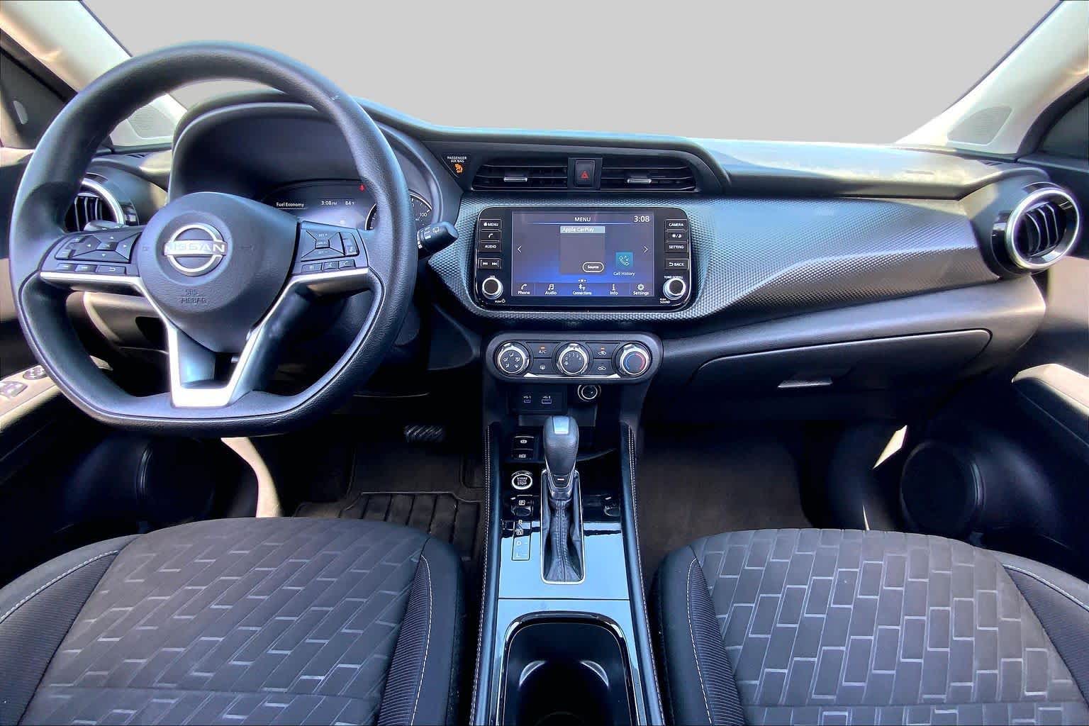 2023 Nissan Kicks SV Gray/Super Black at AutoNation Chrysler Jeep Dodge Ram Spring