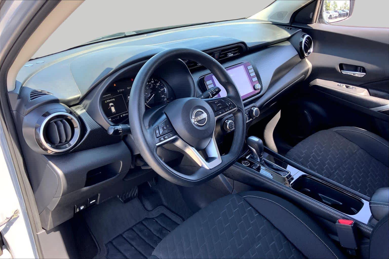 2023 Nissan Kicks SV Gray/Super Black at AutoNation Chrysler Jeep Dodge Ram Spring