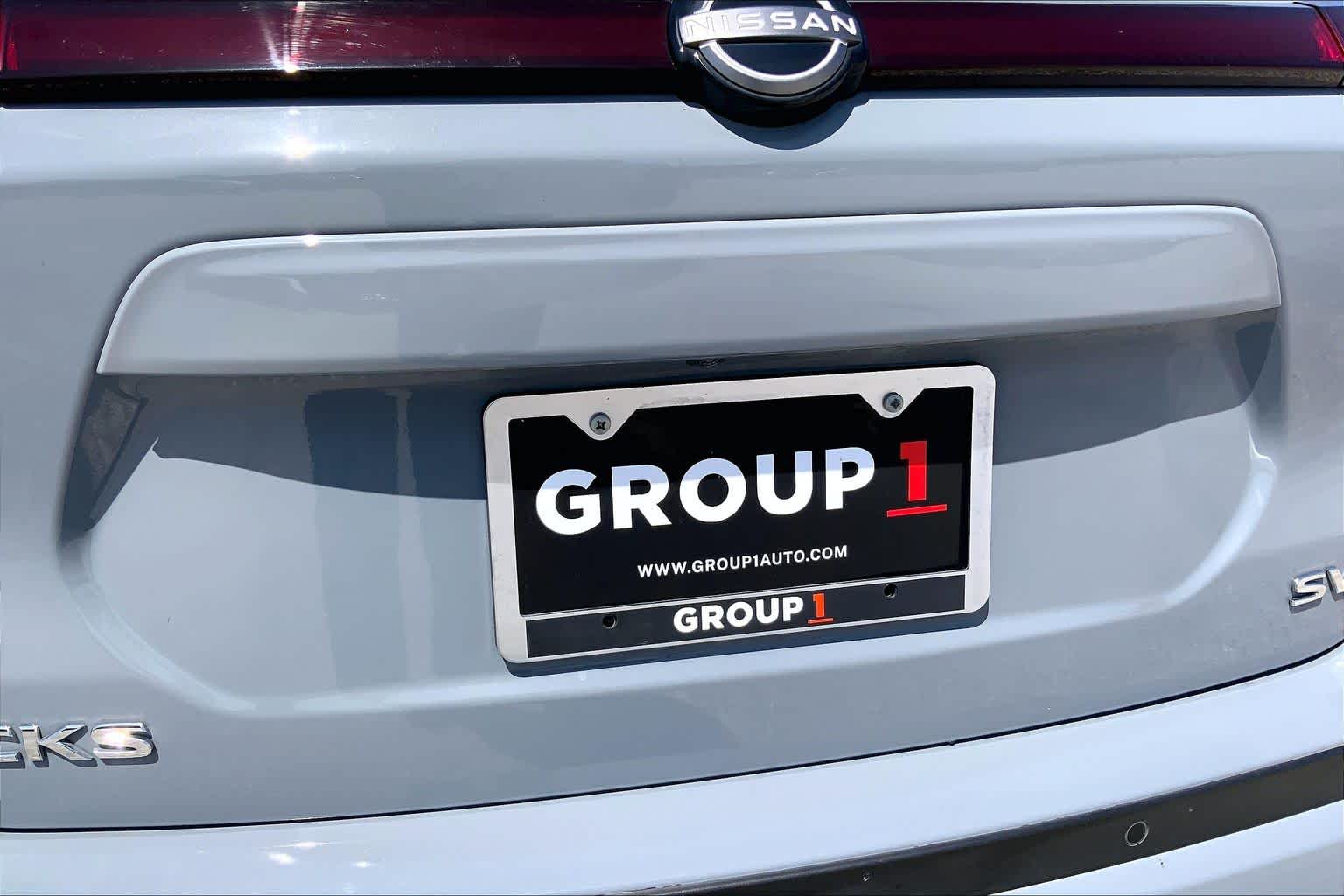 2023 Nissan Kicks SV Gray/Super Black at AutoNation Chrysler Jeep Dodge Ram Spring