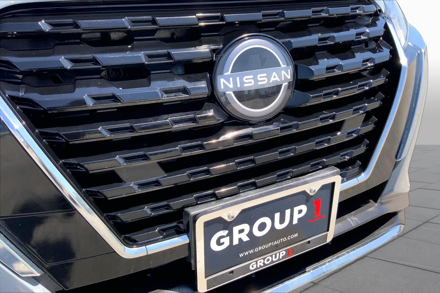 2023 Nissan Kicks SV Gray/Super Black at AutoNation Chrysler Jeep Dodge Ram Spring