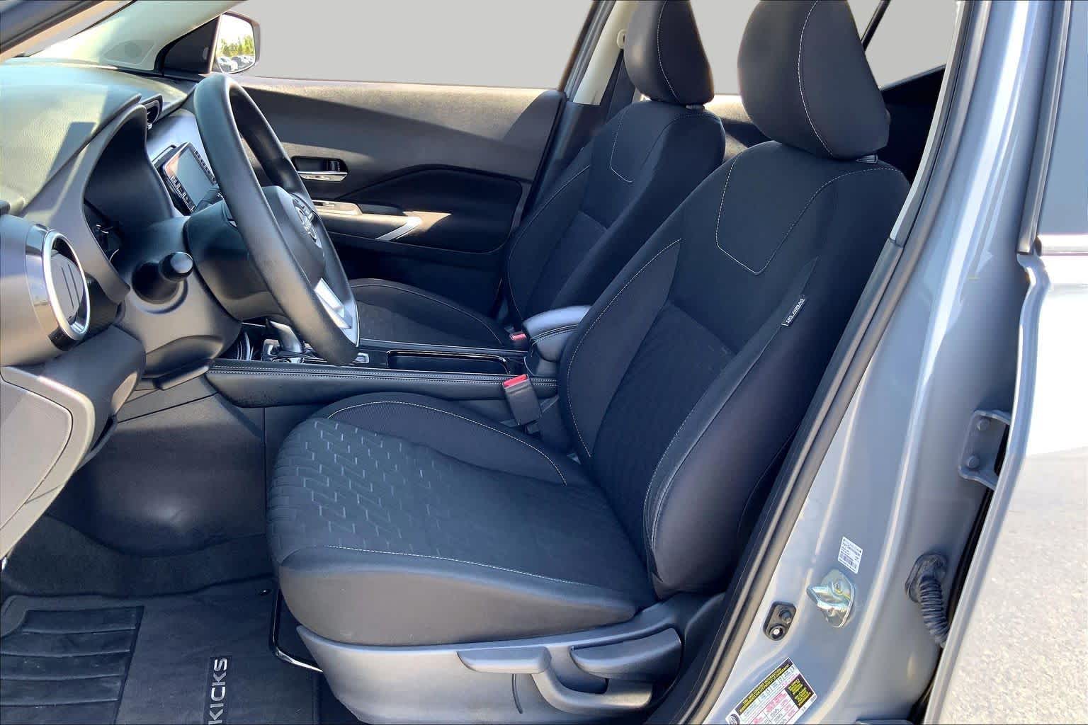 2023 Nissan Kicks SV Gray/Super Black at AutoNation Chrysler Jeep Dodge Ram Spring