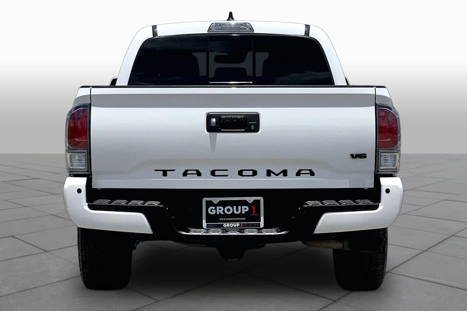 2020 Toyota Tacoma TRD Sport Super White at Group 1 GMC Buick South