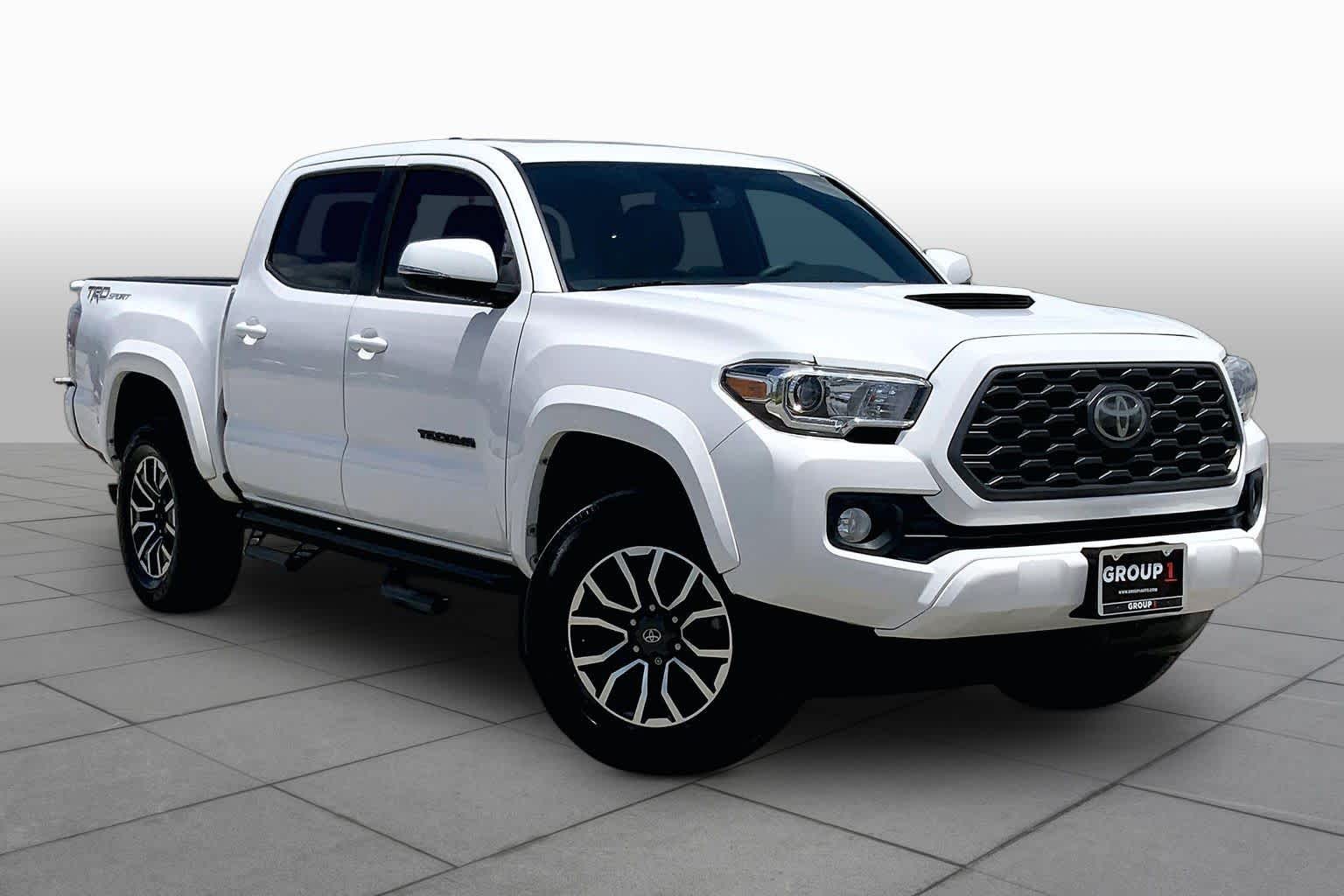 2020 Toyota Tacoma TRD Sport Super White at Group 1 GMC Buick South