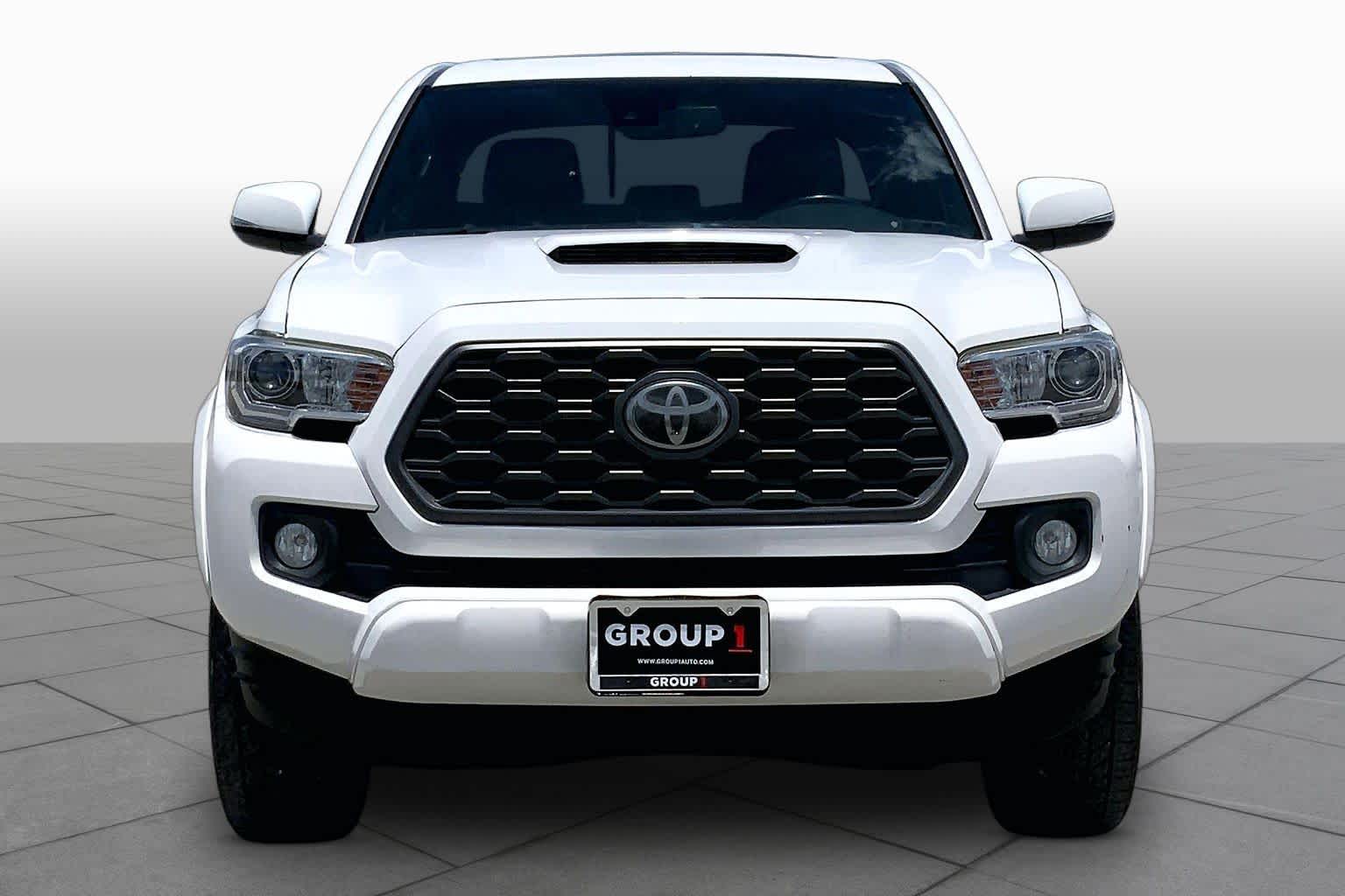 2020 Toyota Tacoma TRD Sport Super White at Group 1 GMC Buick South