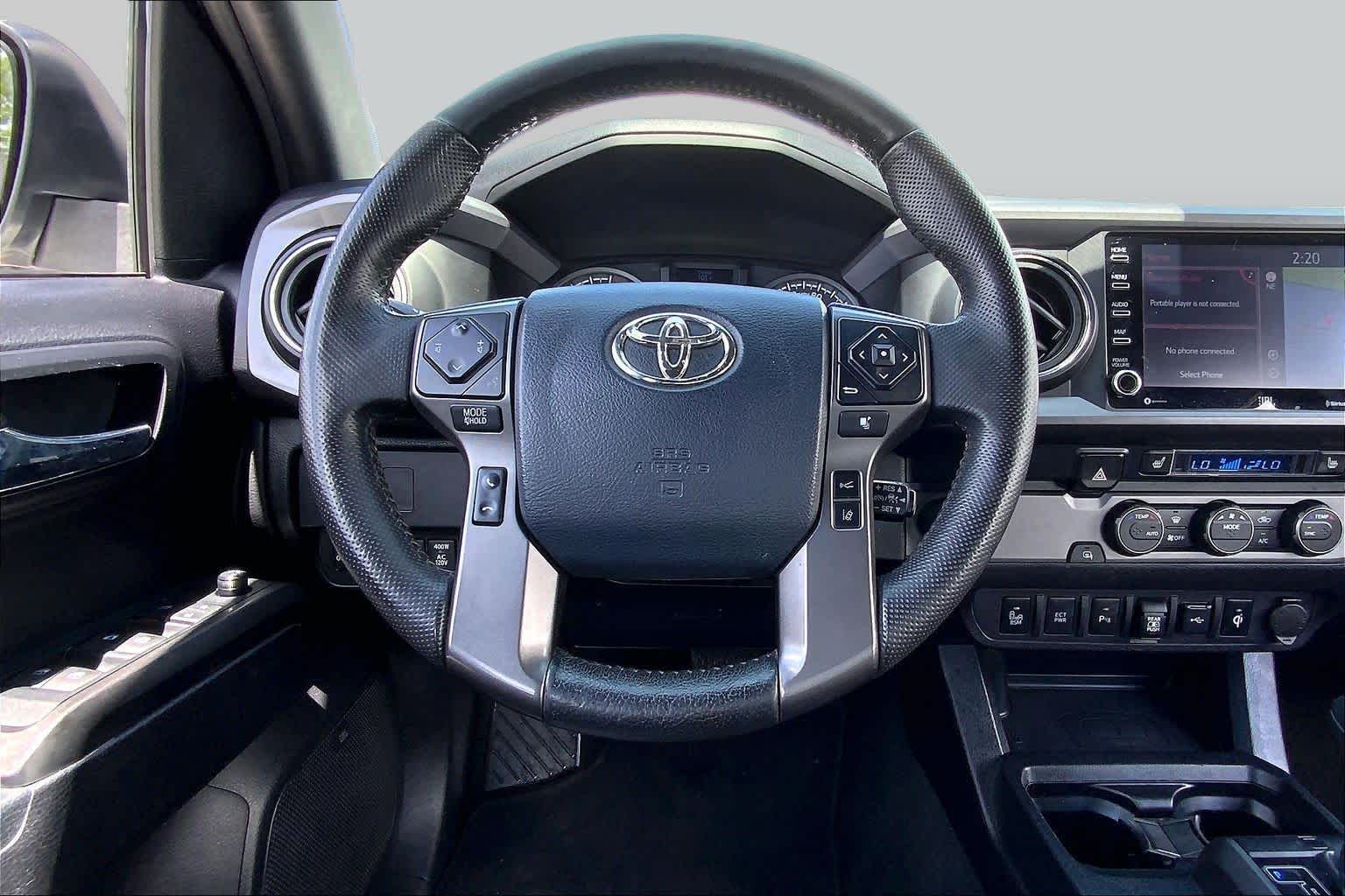2020 Toyota Tacoma TRD Sport Super White at Group 1 GMC Buick South