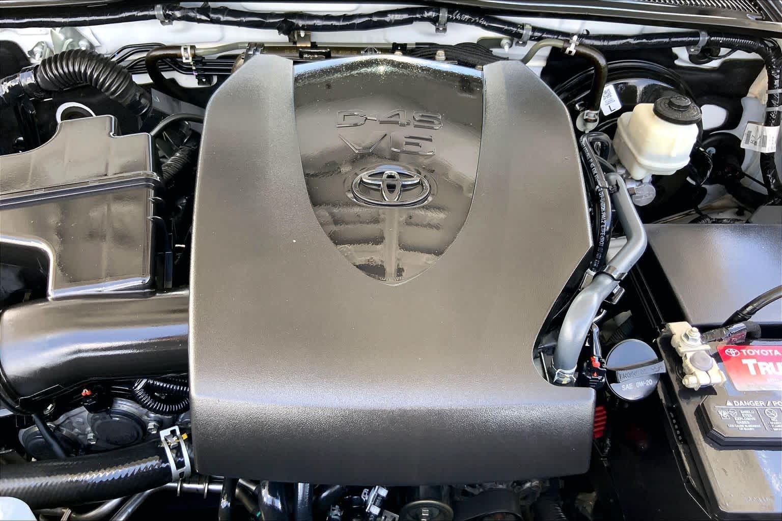 2020 Toyota Tacoma TRD Sport Super White at Group 1 GMC Buick South