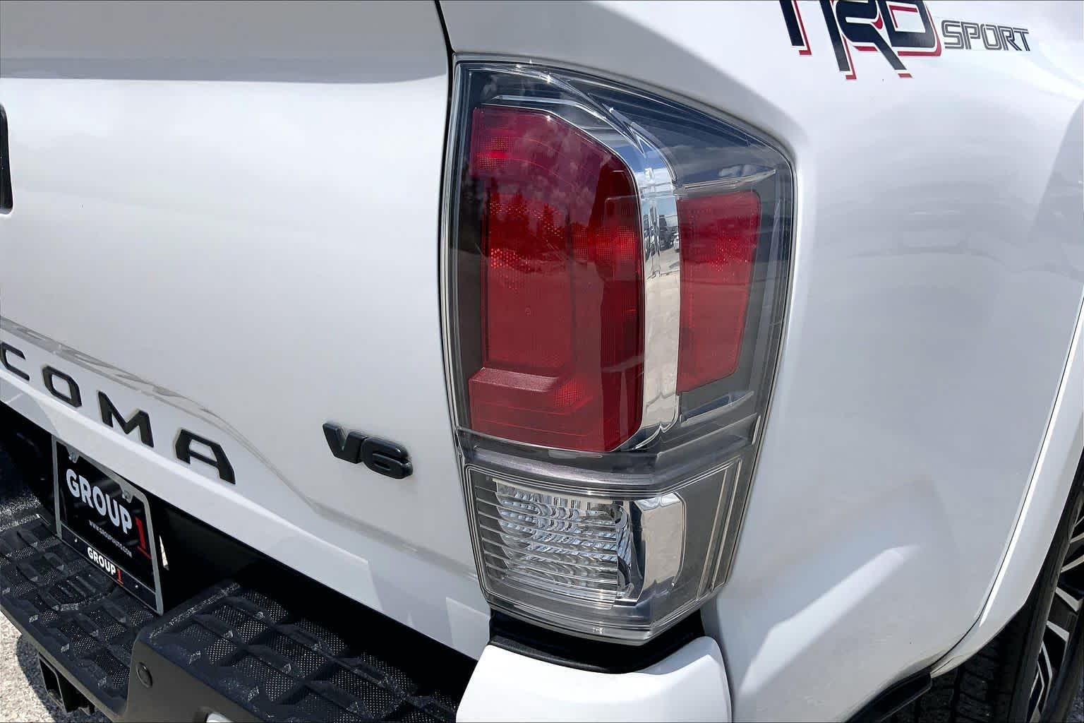 2020 Toyota Tacoma TRD Sport Super White at Group 1 GMC Buick South