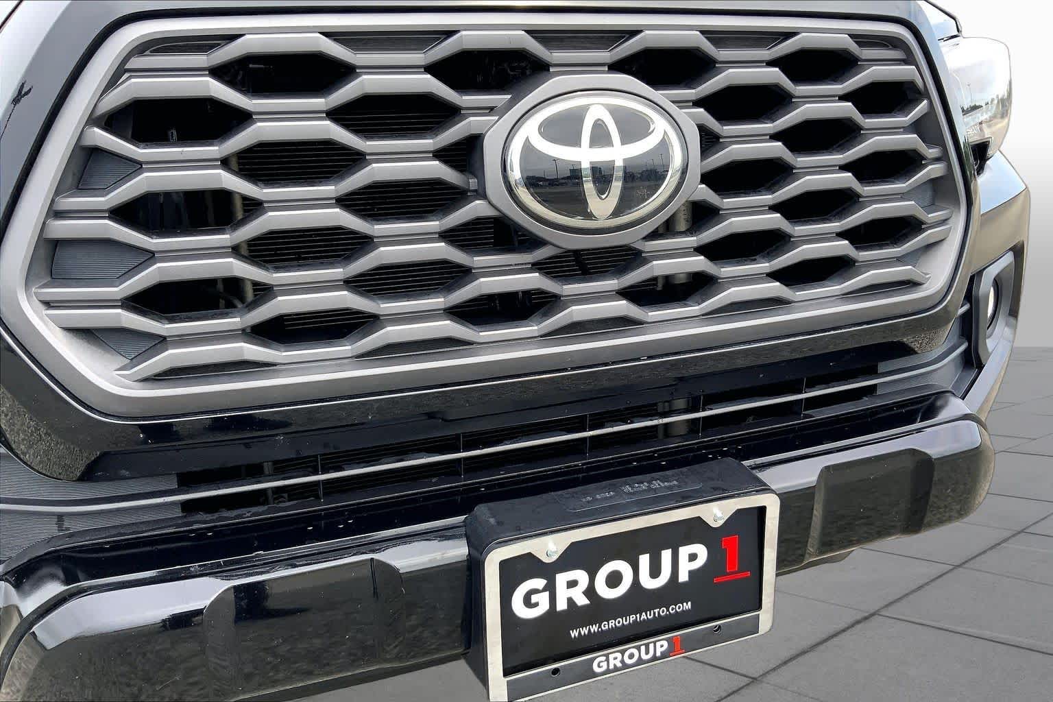 2022 Toyota Tacoma TRD Sport Midnight Black Metallic at Group 1 Toyota Southwest