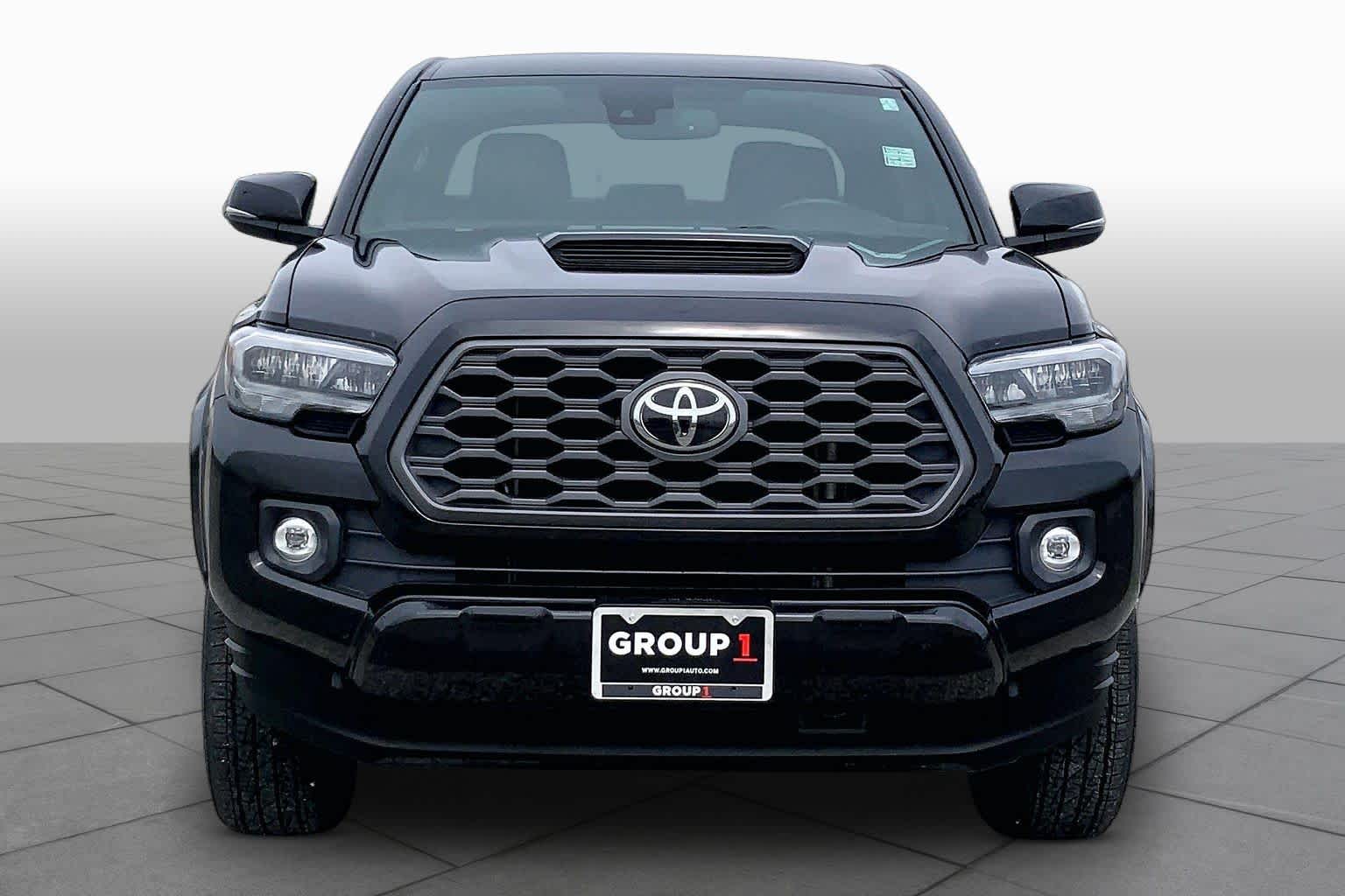 2022 Toyota Tacoma TRD Sport Midnight Black Metallic at Group 1 Toyota Southwest