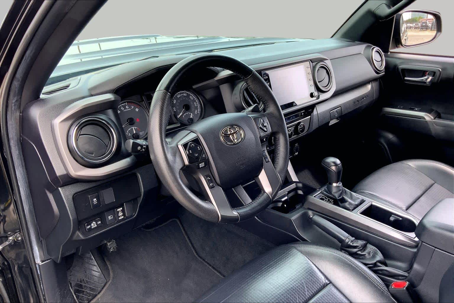 2022 Toyota Tacoma TRD Sport Midnight Black Metallic at Group 1 Toyota Southwest