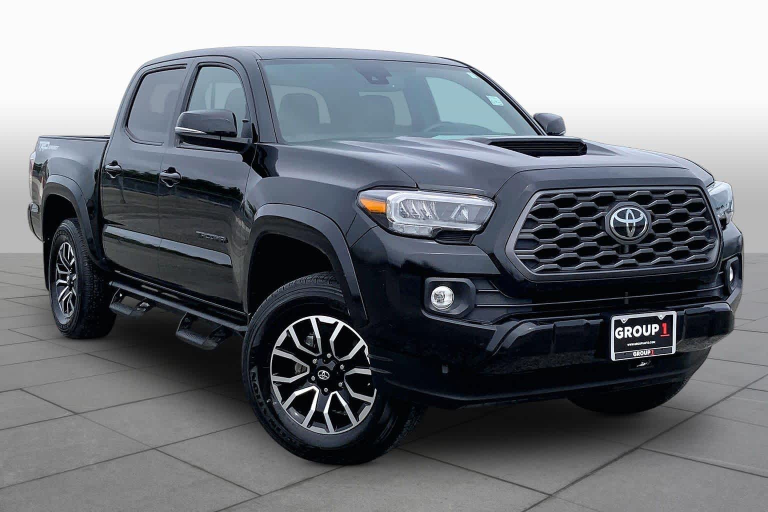 2022 Toyota Tacoma TRD Sport Midnight Black Metallic at Group 1 Toyota Southwest