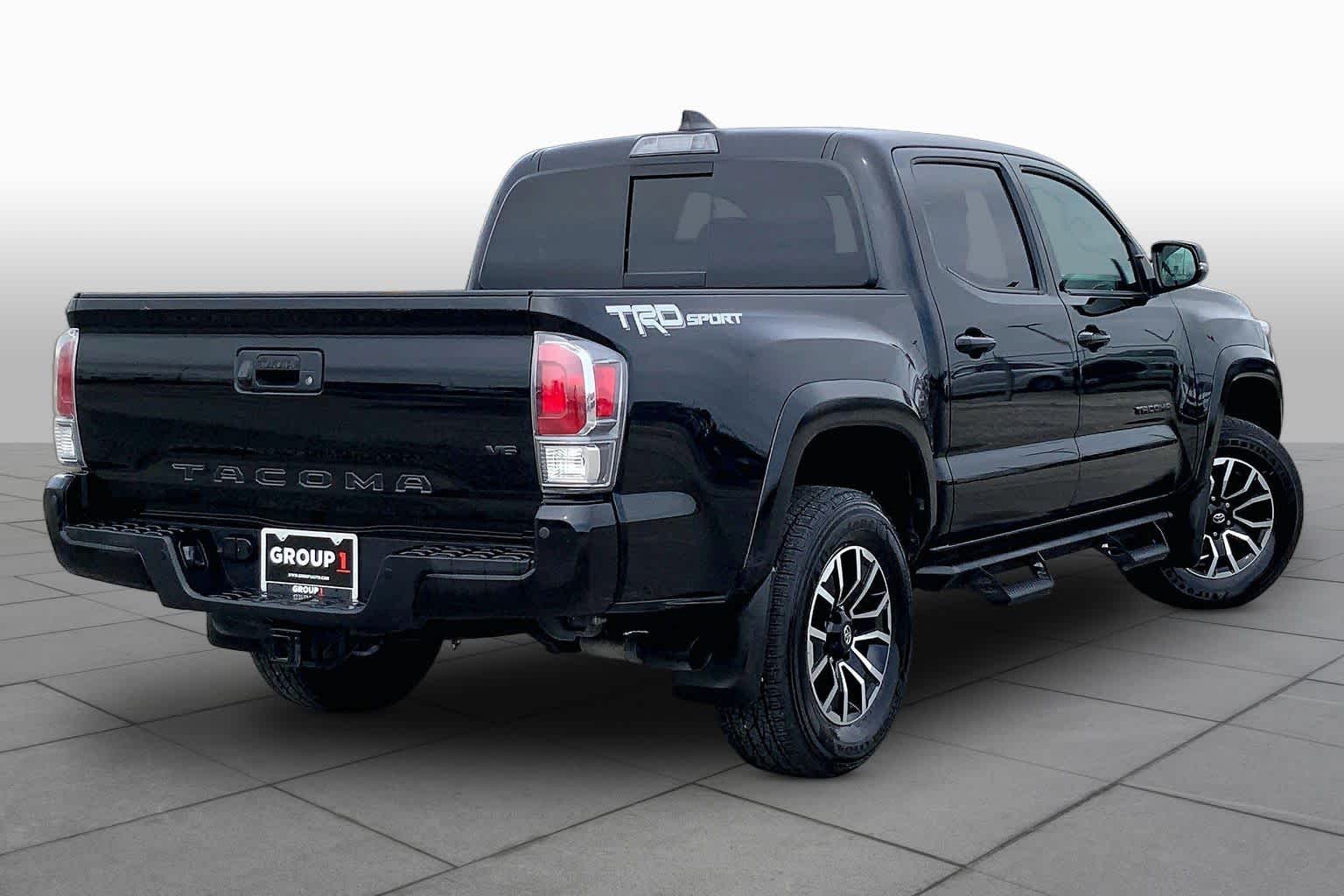 2022 Toyota Tacoma TRD Sport Midnight Black Metallic at Group 1 Toyota Southwest