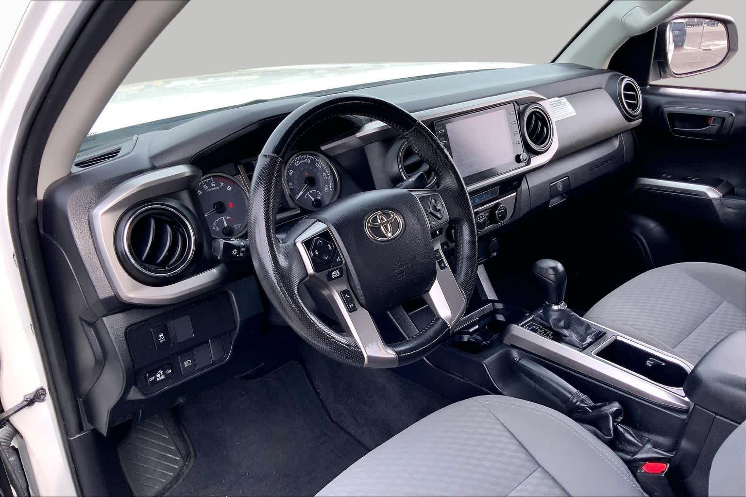 2021 Toyota Tacoma SR5 Super White at Group 1 Toyota Southwest