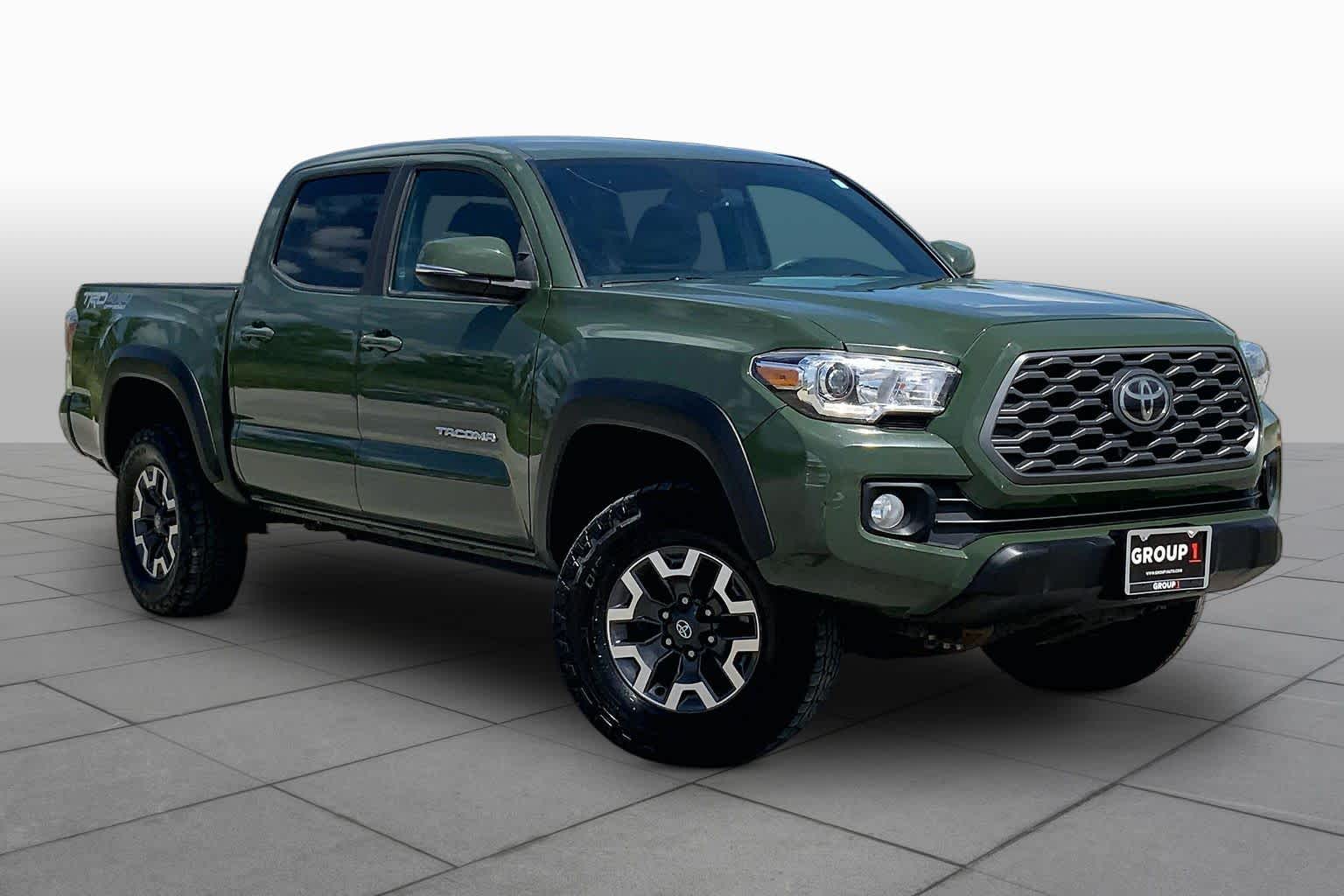 2021 Toyota Tacoma TRD Off Road Army Green at Group 1 GMC Buick South