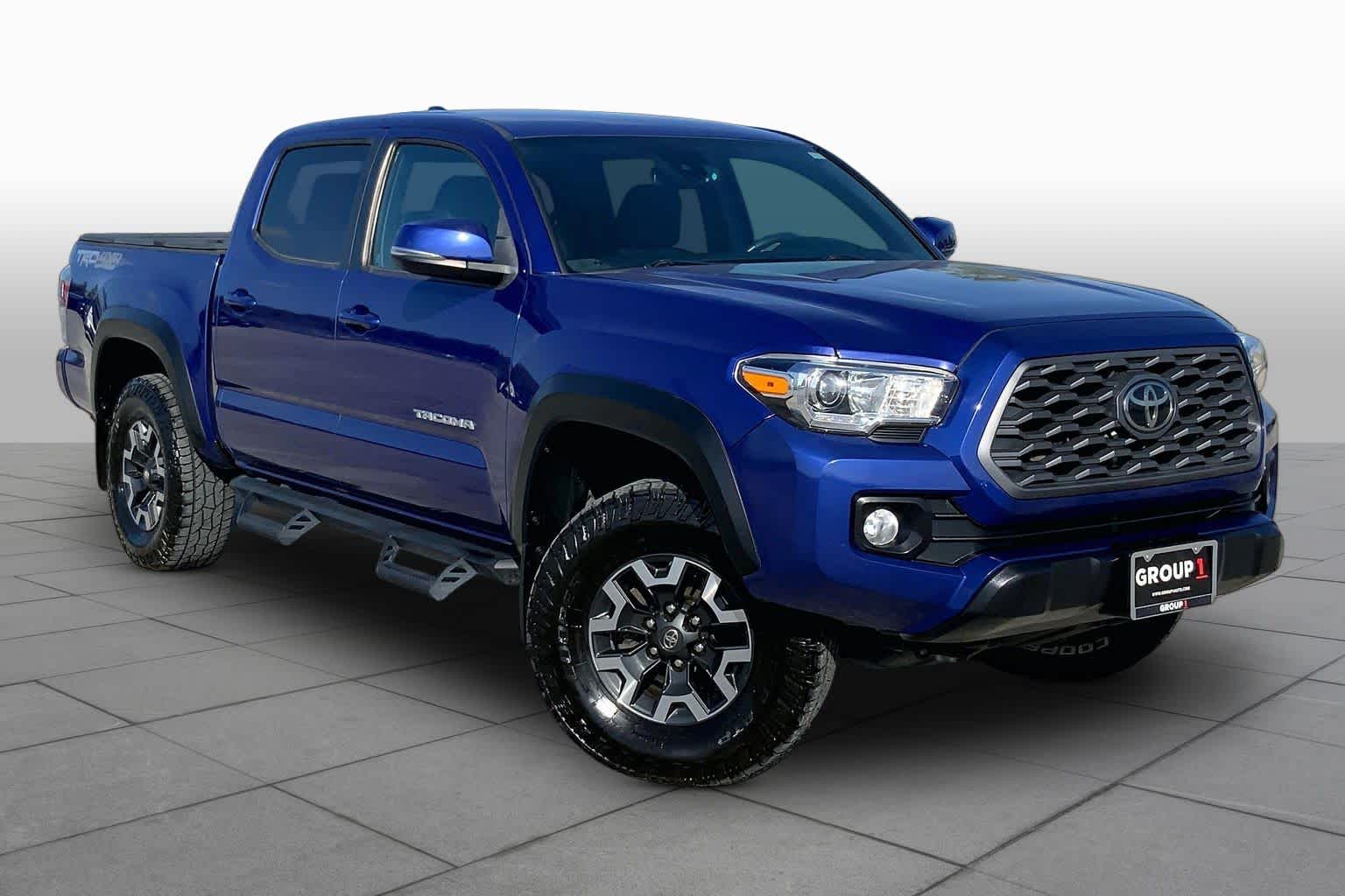 2022 Toyota Tacoma TRD Off Road Blue Crush Metallic at Beck & Masten Kia