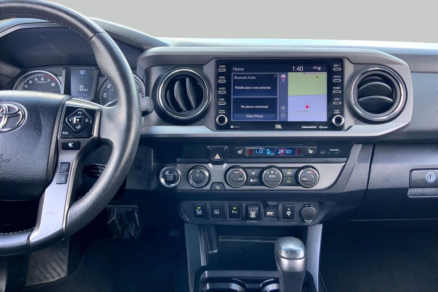 2022 Toyota Tacoma TRD Off Road Midnight Black Metallic at Group 1 Toyota Southwest