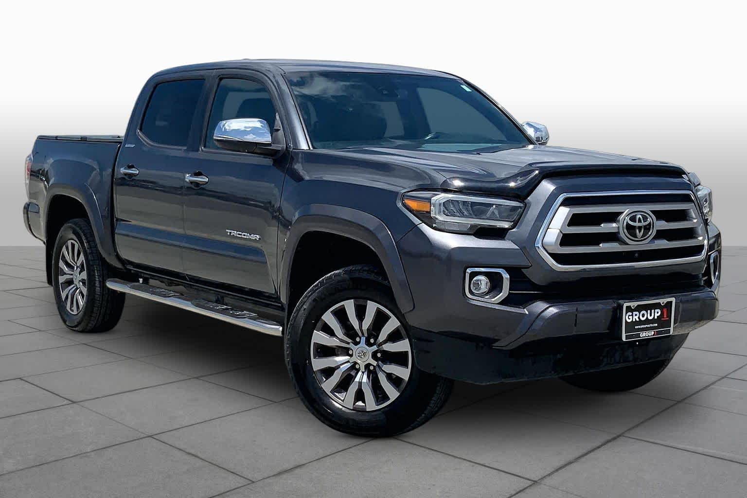 2020 Toyota Tacoma Limited Magnetic Gray Metallic at Group 1 Toyota Southwest
