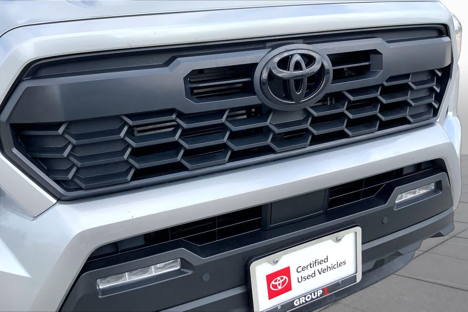 2024 Toyota Tacoma TRD Sport Celestial Silver Metallic at Group 1 Toyota Southwest