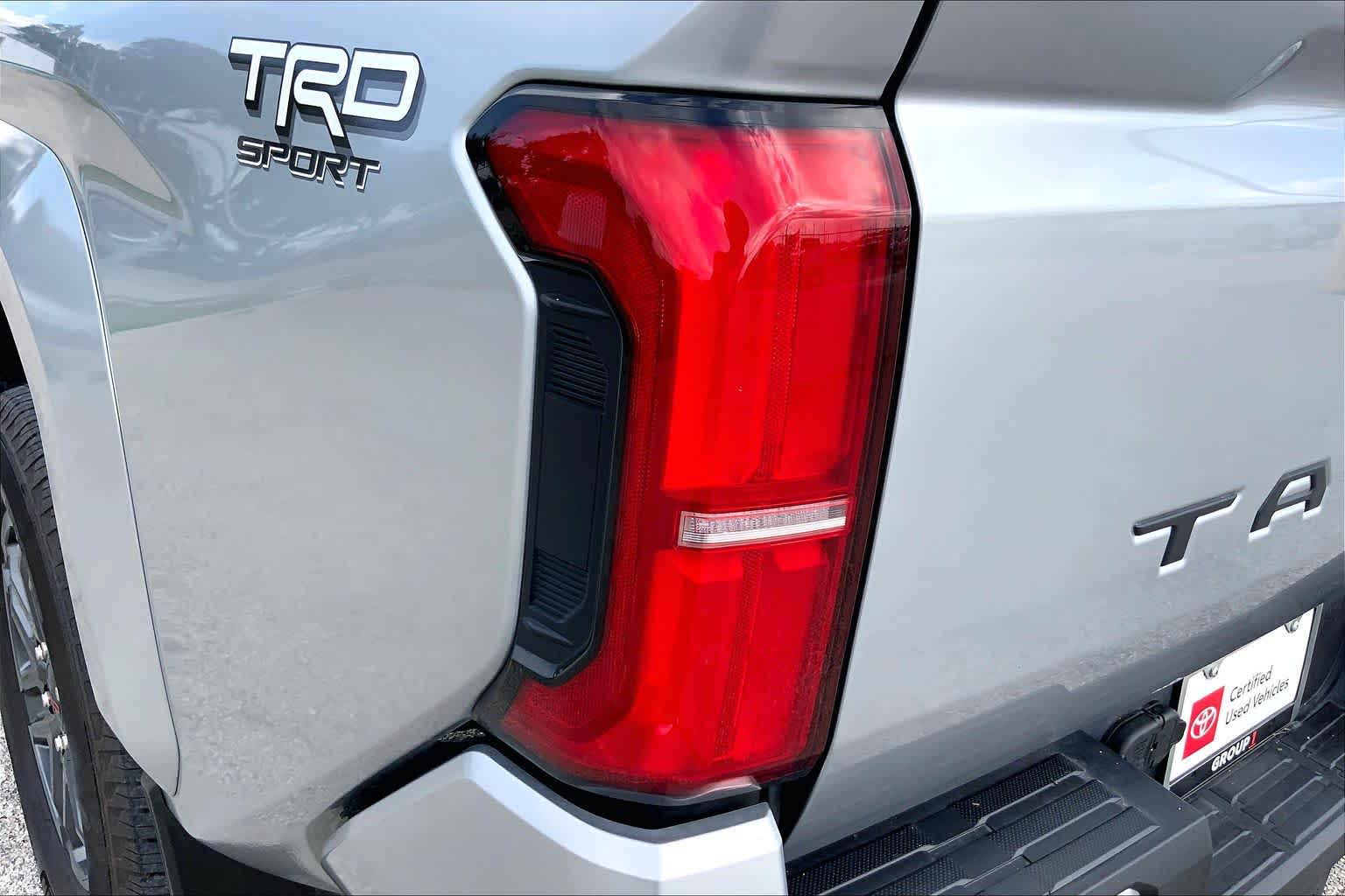 2024 Toyota Tacoma TRD Sport Celestial Silver Metallic at Group 1 Toyota Southwest