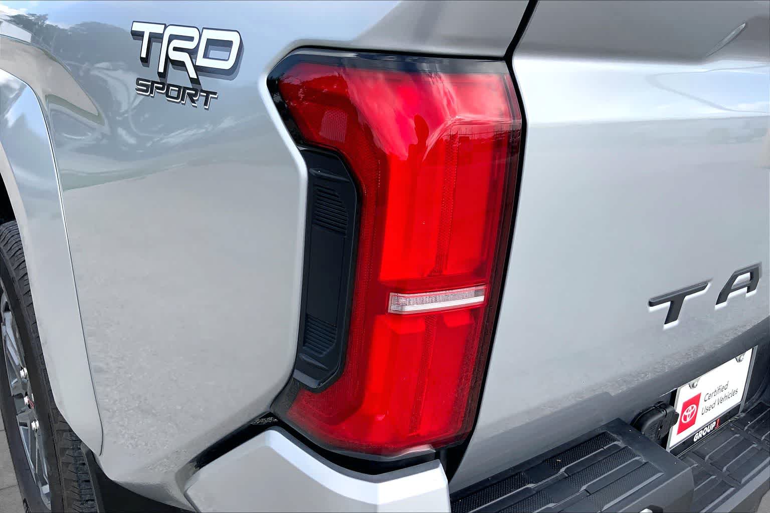 2024 Toyota Tacoma TRD Sport Celestial Silver Metallic at Group 1 Toyota Southwest