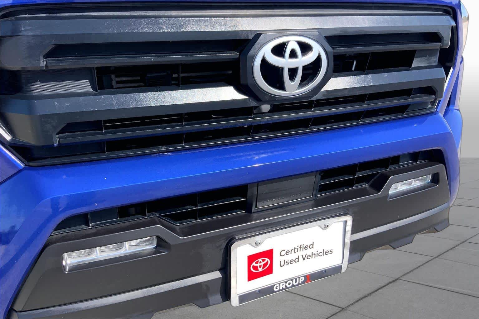 2025 Toyota Tacoma SR5 Blue Crush Metallic at Group 1 Toyota Southwest