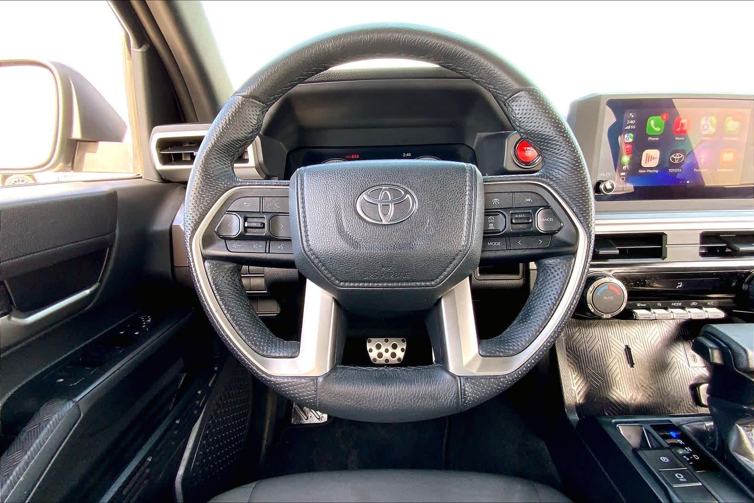 2024 Toyota Tacoma TRD Sport Celestial Silver Metallic at Group 1 Toyota Southwest
