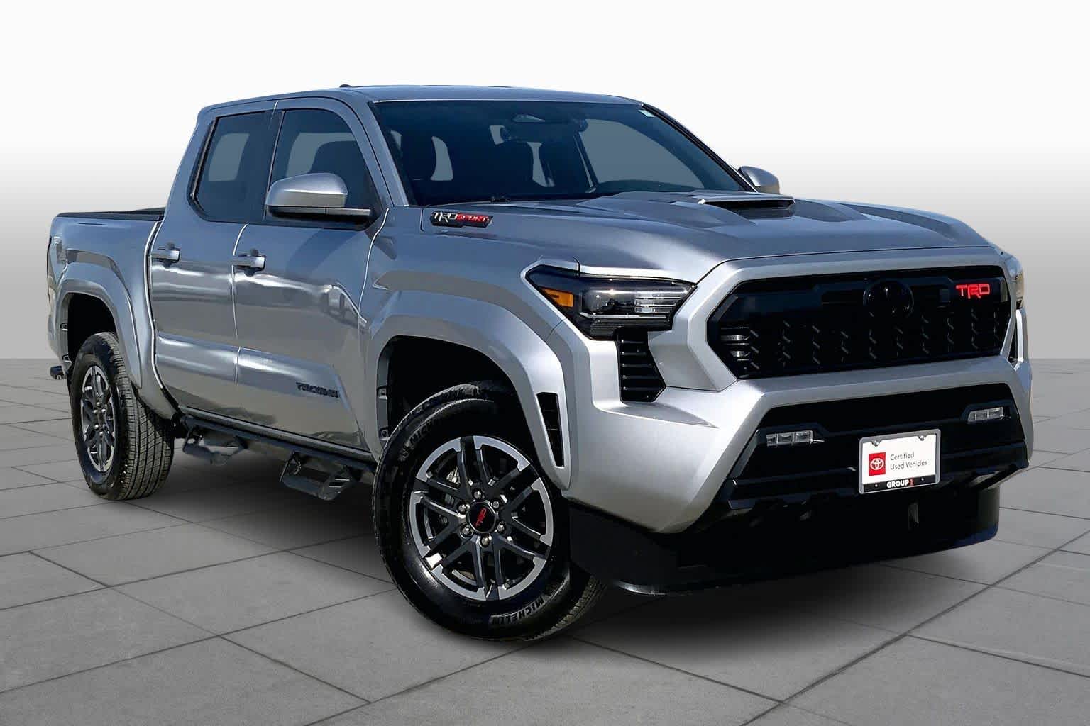 2024 Toyota Tacoma TRD Sport Celestial Silver Metallic at Group 1 Toyota Southwest