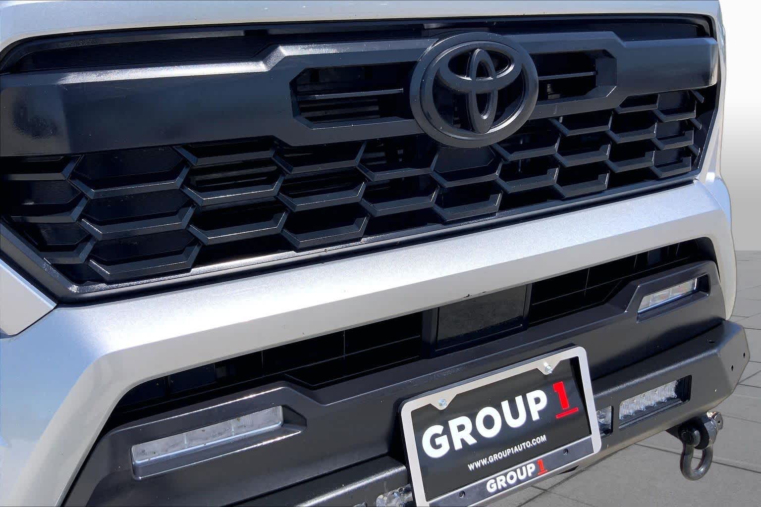 2024 Toyota Tacoma TRD Off Road Celestial Silver Metallic at Group 1 Toyota Southwest