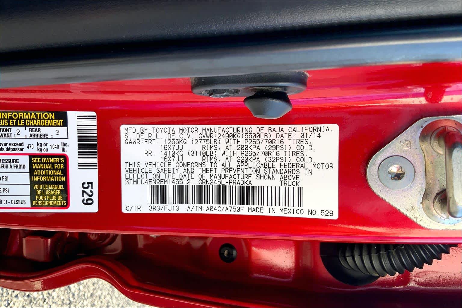 2014 Toyota Tacoma photo 36 of 36