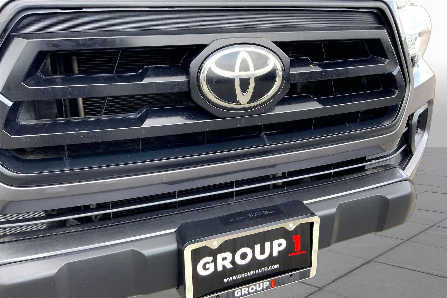 2021 Toyota Tacoma SR Magnetic Gray Metallic at Group 1 Toyota Southwest